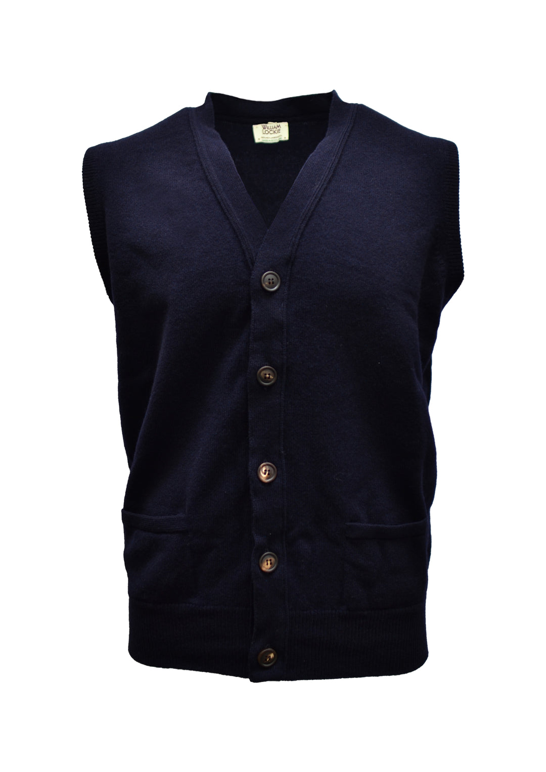 William Lockie x Frans Boone Cashmere Cardigan Steve Teal